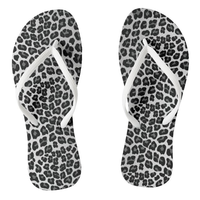 Tongs Empreinte de léopard de neige (Semelle)