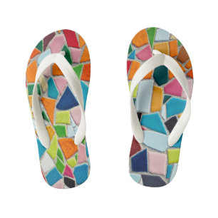 Tongs Enfants Amour Pastel 