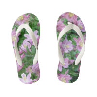 Aquilegia Flower Flip Flops