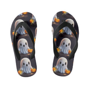 Tongs Enfants Baby Ghost Déplaisant mignon caractère Halloween