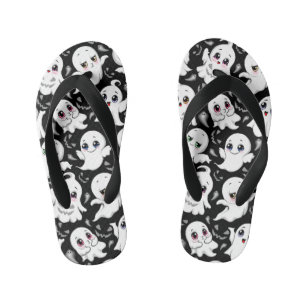 Tongs Enfants Baby Ghosts Éffrayant mignon Halloween humeur