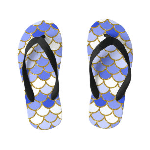 Tongs Enfants Balances de sirènes bleues