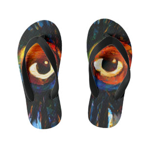 Tongs Enfants Boule brillante et brillante