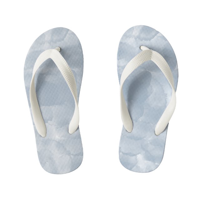 Tongs Enfants Brosse moderne couleur bleu foncé (Semelle)