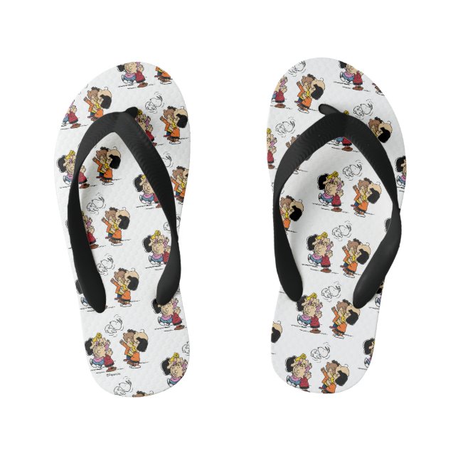 Tongs Enfants cacahuètes | Amusement d'amis (Semelle)