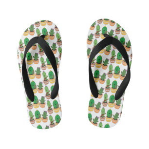 Tongs Enfants Cactus trio chantante mignonne dessin animé