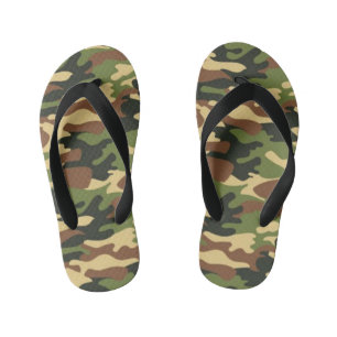Tongs Enfants camouflage