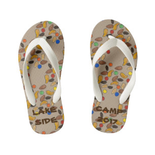 Tongs Enfants Camp d'été Custom Trail Mix Camping Randonnée Camp