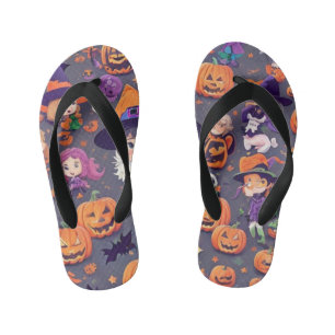 Tongs Enfants Caractères Halloween