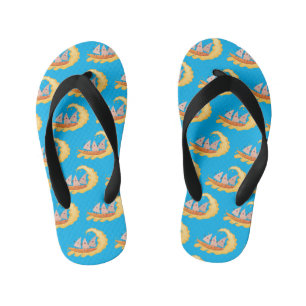 Tongs Enfants Caricature de surf pour chips de maïs mignonette n