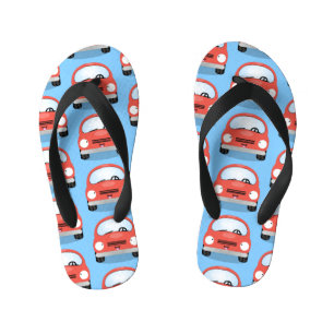 Tongs Enfants Caricature de voitures Cute kawaii