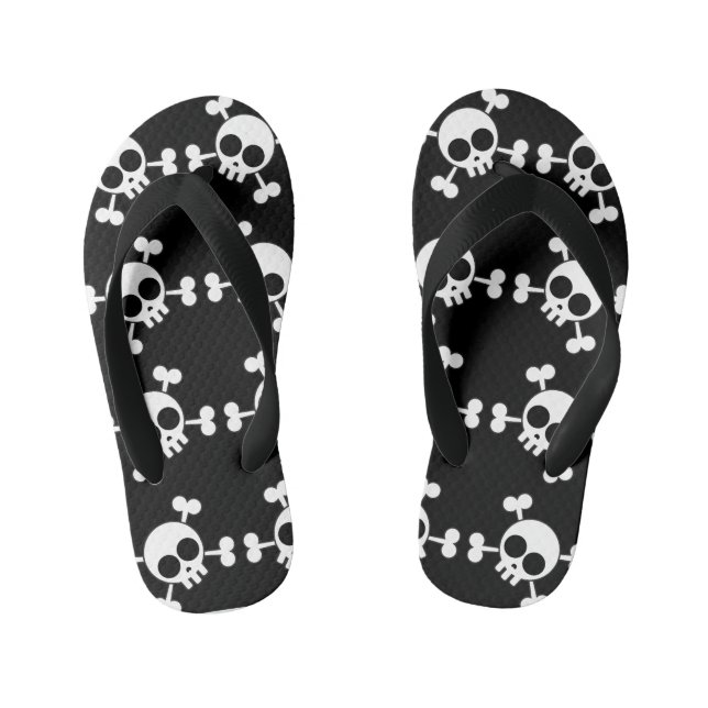 Tongs Enfants Crâne et os croisés (Semelle)