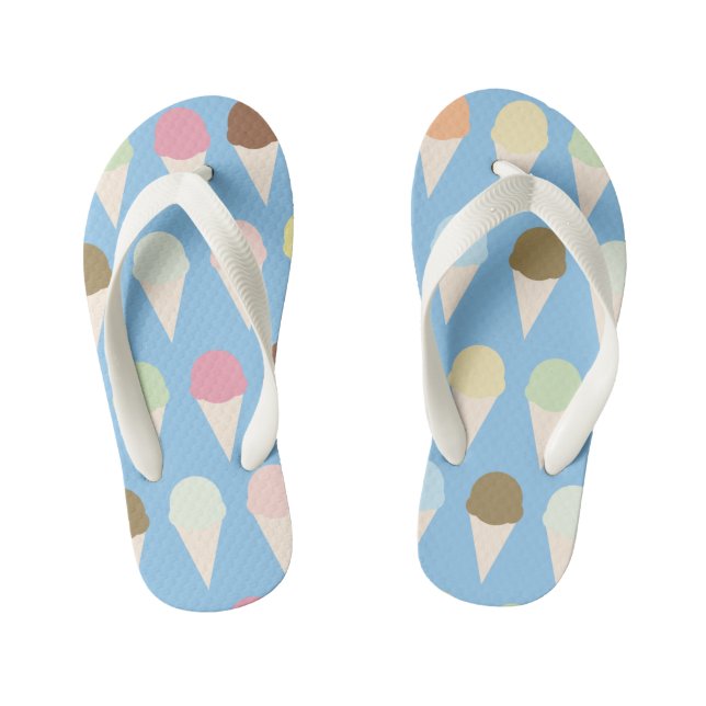 Tongs Enfants Crème glacée - Flip Flop pour enfant (Semelle)