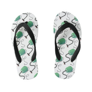 Tongs Enfants Dessin animé mignon d'aspirateur humour