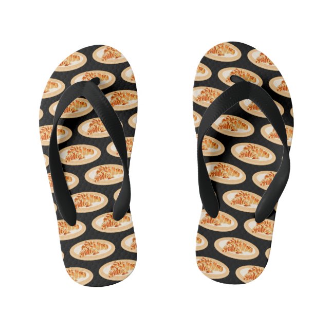 Tongs Enfants Dessin du Croissant (Semelle)