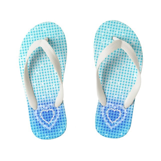Tongs Enfants Diamant bleu de la mer de Glamor (Semelle)