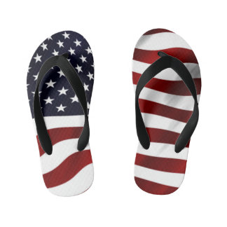 Tongs Enfants Drapeau américain