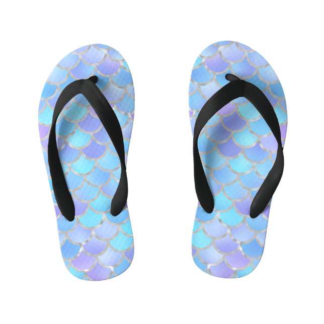 Tongs Enfants Échelles de sirène multicolore (Semelle)