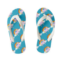 Enfants Unicorne Flip-Flops