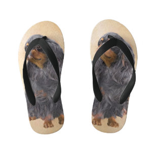 Tongs Enfants English Toy Spaniel Peinture Animal Art original