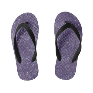 Tongs Enfants Étincelle violette