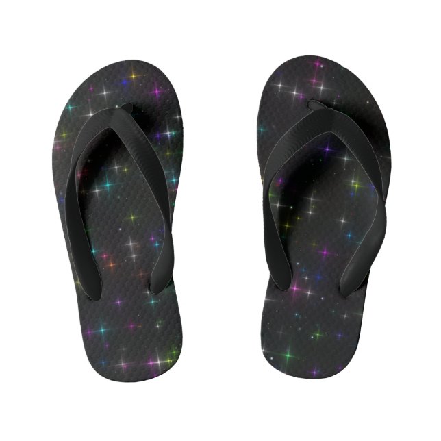 Tongs Enfants Étoiles de multicolore (Semelle)