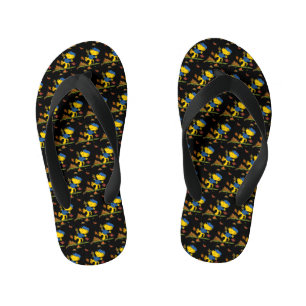 Tongs Enfants Ferald Dansant Parmi Les Feuilles D'Automne