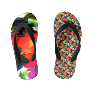 Tongs Enfants Fleurs Quand Nous Avons Quatre Ans !