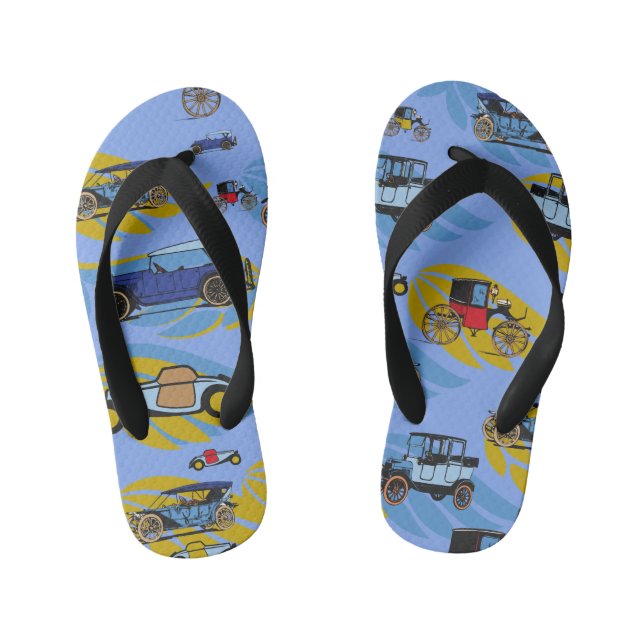 Tongs Enfants Flip flops Antique Cars Gran Papa Design (Semelle)