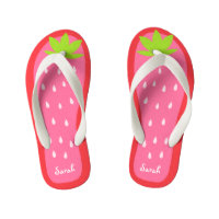 Fraise rose mignonne et douce pour fille