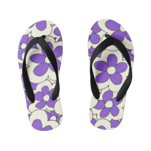 Tongs Enfants Fun coloré Fun Flower brillant design