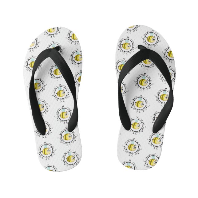 Tongs Enfants Gaffez les bascules électroniques d'abeille (Semelle)