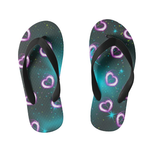 Tongs Enfants Galaxie de coeur (Semelle)