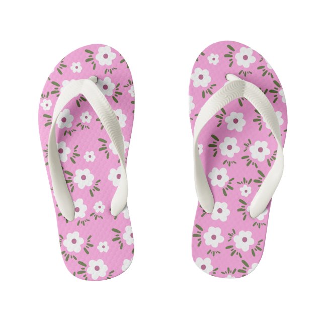 Tongs Enfants Happy Flowers (Semelle)