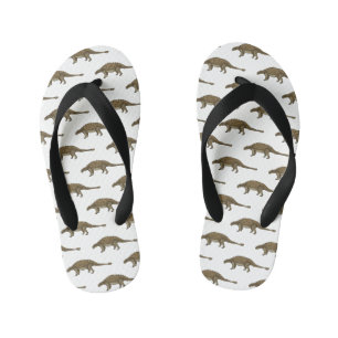 Tongs Enfants Illustration d'Ankylosaurus