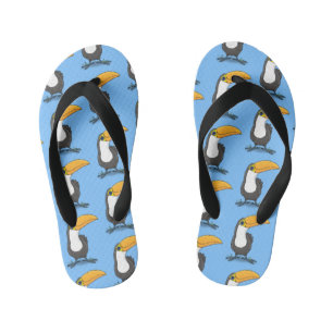 Tongs Enfants Illustration de dessin humoristique du toucan joye