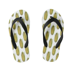 Tongs Enfants Illustration de dessin sur le maïs