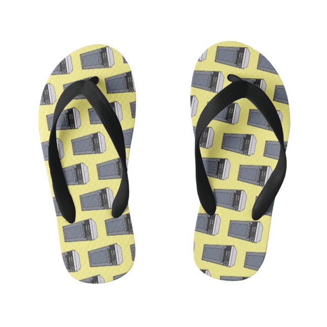 Tongs Enfants Illustration de dessin sur micro-ondes (Semelle)