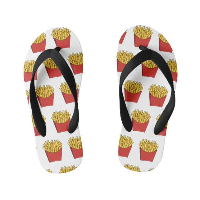 Tongs Enfants Illustration de frites (Semelle)