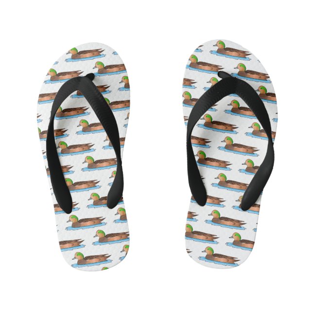 Tongs Enfants Illustration de l'esturgeon américain (Semelle)