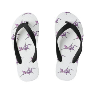 Tongs Enfants Illustration de l'orchidée mante