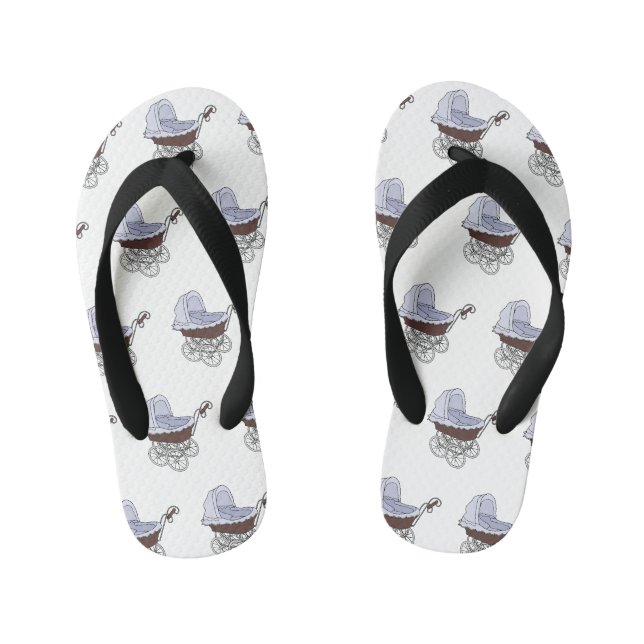 Tongs Enfants Illustration de poussette (Semelle)