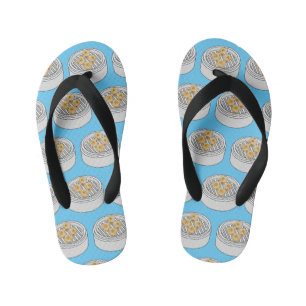 Tongs Enfants Illustration de Shumai dim sum