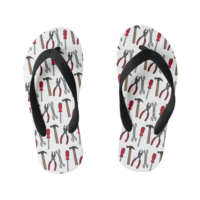Tongs Enfants Illustration des outils de menuiserie (Semelle)