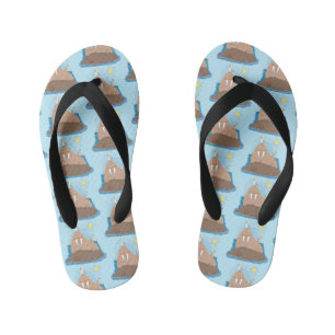 Tongs Enfants Illustration drôle de morse joyeux