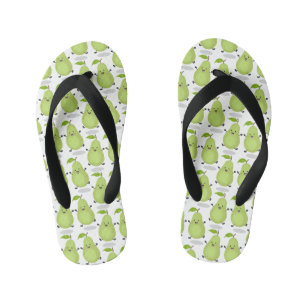 Tongs Enfants Illustration d'une paire de poires mignonne