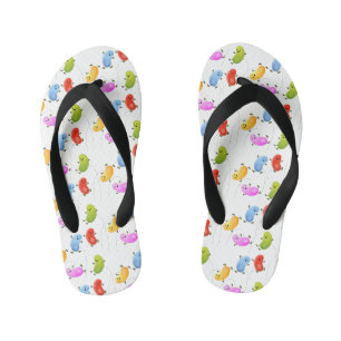Tongs Enfants Jolie jellybeans bondissant dessin animé