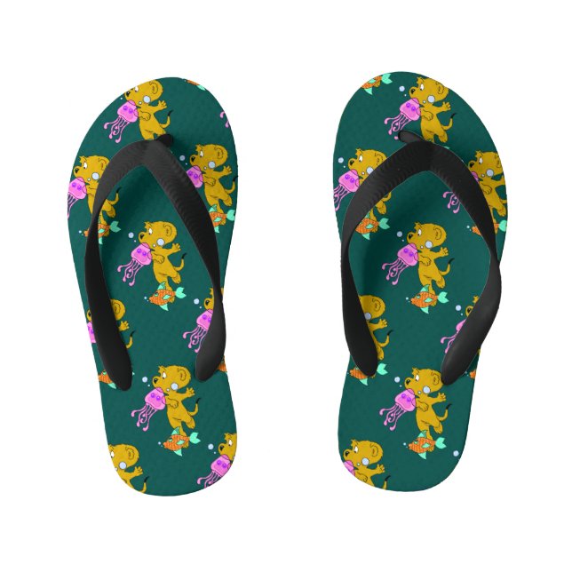 Tongs Enfants La natation de Ferald (Semelle)