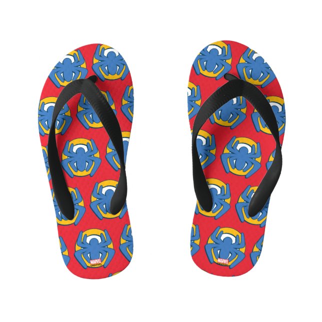 Tongs Enfants Logo Spidey araignée (Semelle)
