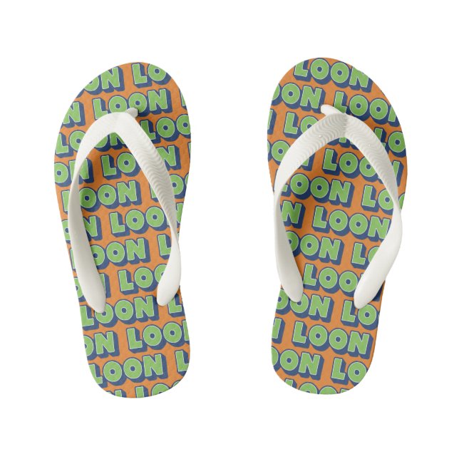 Tongs Enfants Loon Doric Scottish Dialect Flipflops, (Semelle)